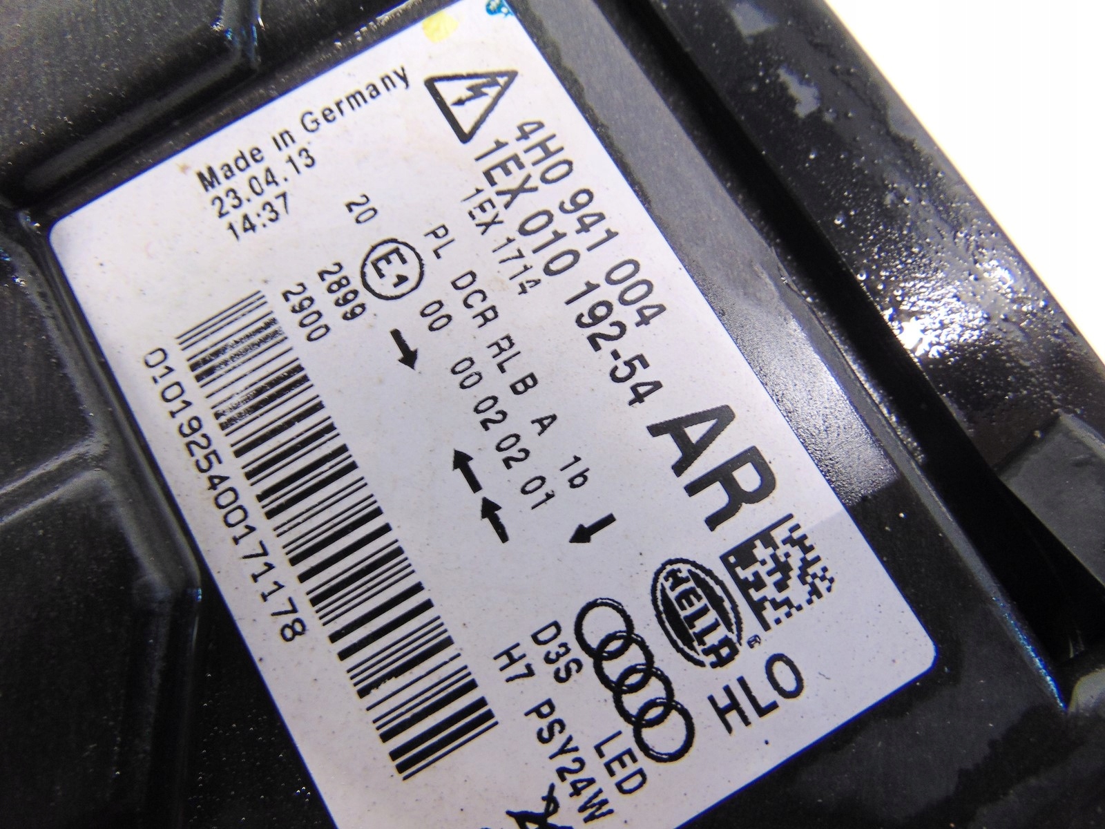light front front right AUDI A8 D4 XENON 10-14