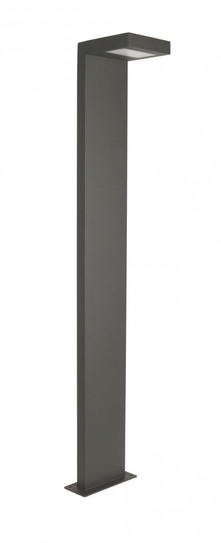Zahradní lampa Led sloupek 78 cm 10 W IP54 Tmavě šedá Karo Su-ma
