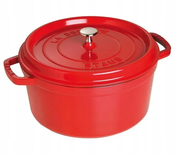 Garnek tradycyjny żeliwny Staub 8,35L Indukcja Pokrywka