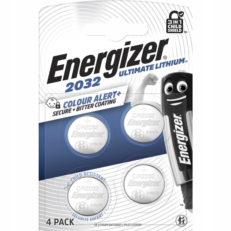 Bateria specjalistyczna Energizer Ultimate Lithium CR2032 3V 4szt
