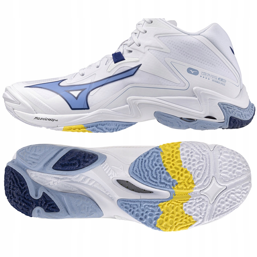 Mizuno Wave Lightning Z8 MID [45] Pánské boty bílé
