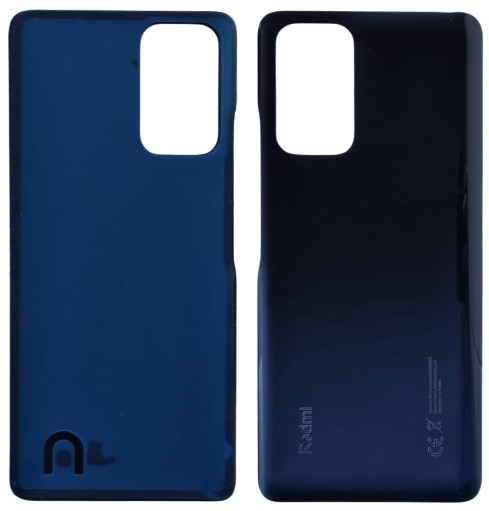 KLAPKA BATERII + KLEJ XIAOMI Redmi Note 10 Pro SZARY CZARNY GRAFIT