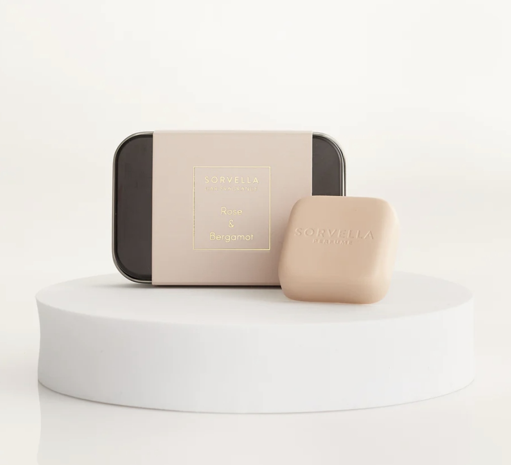 SORVELLA ZAPACH DO SAMOCHODU RÓŻA I BERGAMOTKA