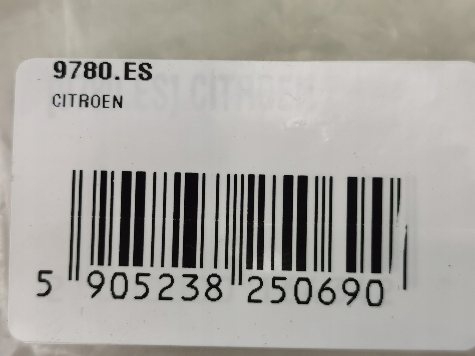 key SERWISOWY NARZEDZIE SERWISOWE CITROEN 9780.ES