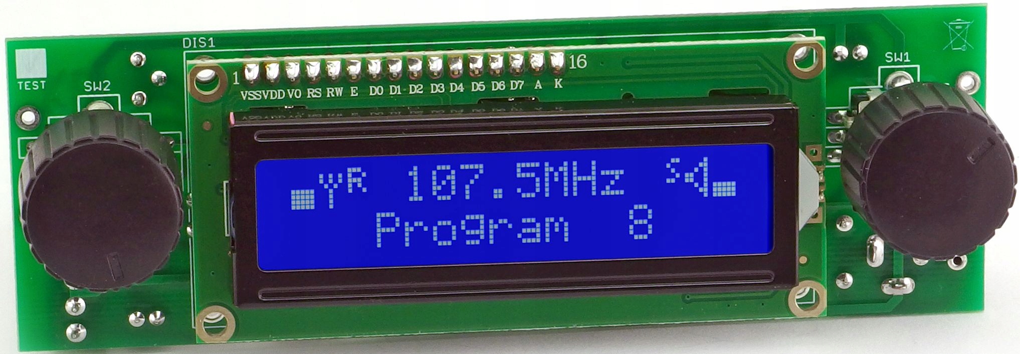 Radioodbiornik FM z RDS, DIY, AVT5540 B