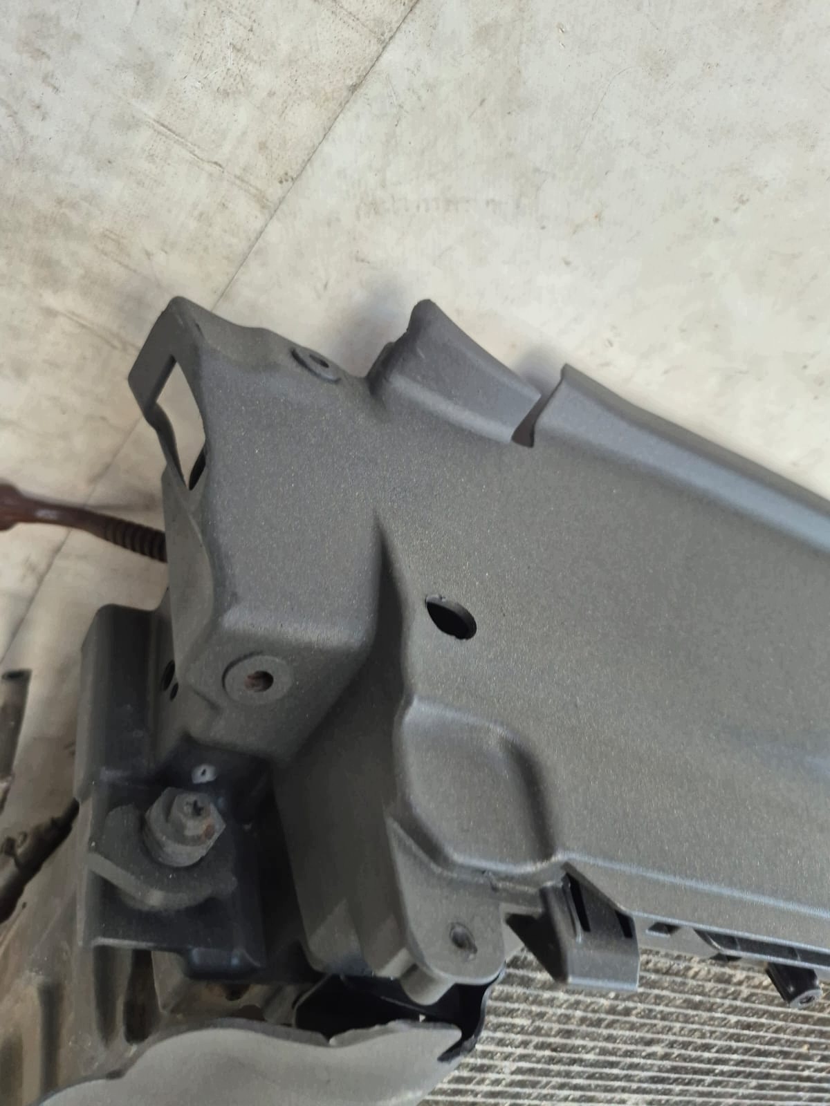 VW SCIROCCO 08- front body wall front pillar iron radiator