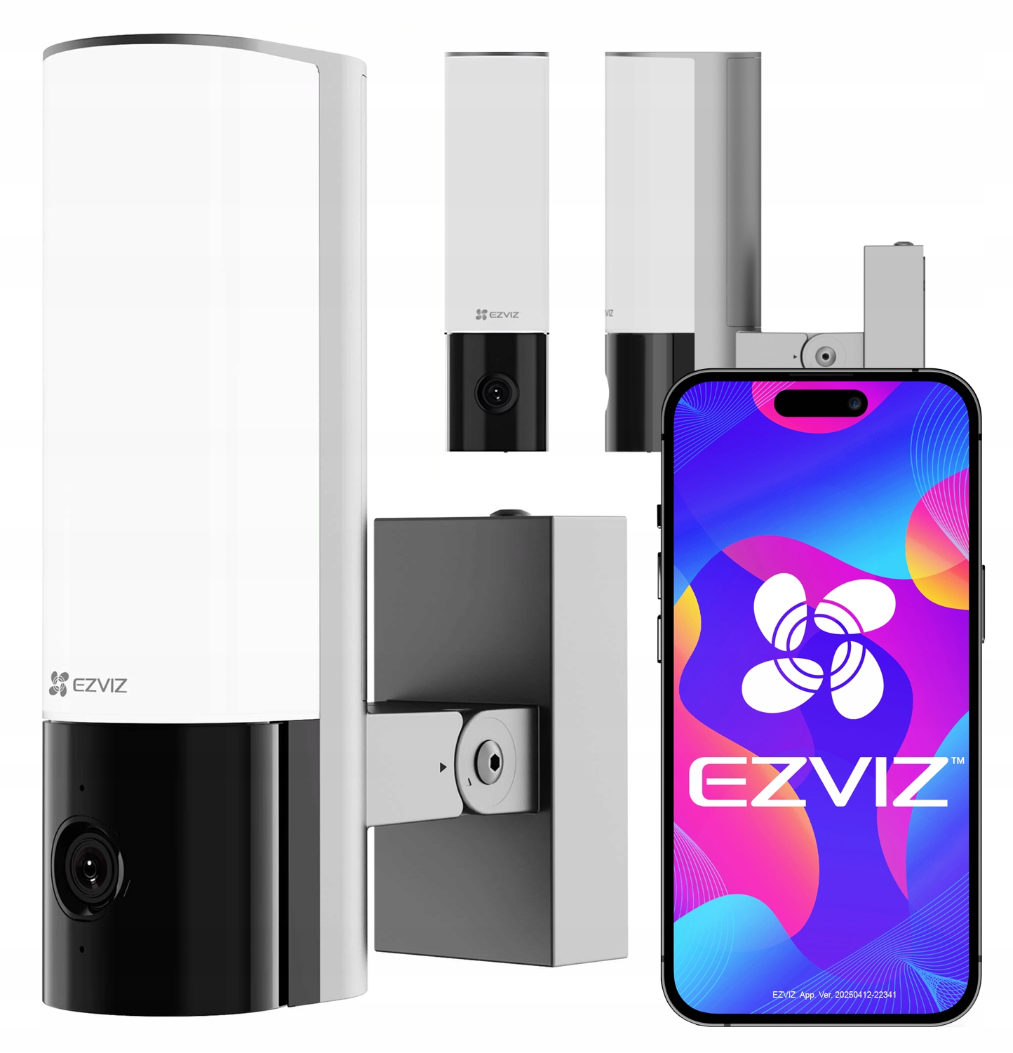 WiFi nástěnná kamera Ezviz EL3 s Led lampou Rozpoznávání tabulek