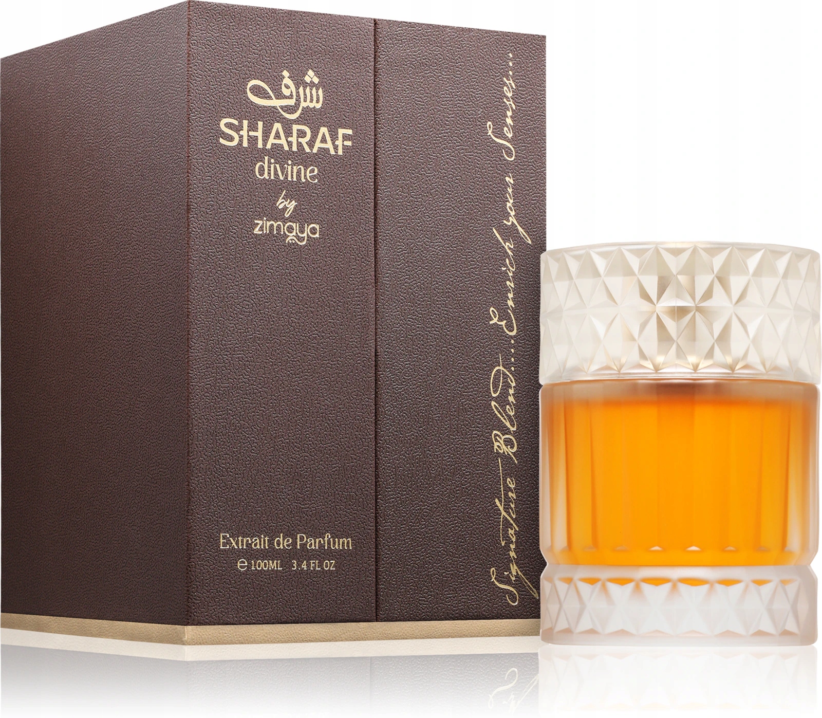 Oryginalne Perfumy Arabskie Zimaya Sharaf Divine 100ml Extrait de Parfum