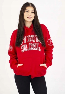 S Kapucí Mikina Wild Red