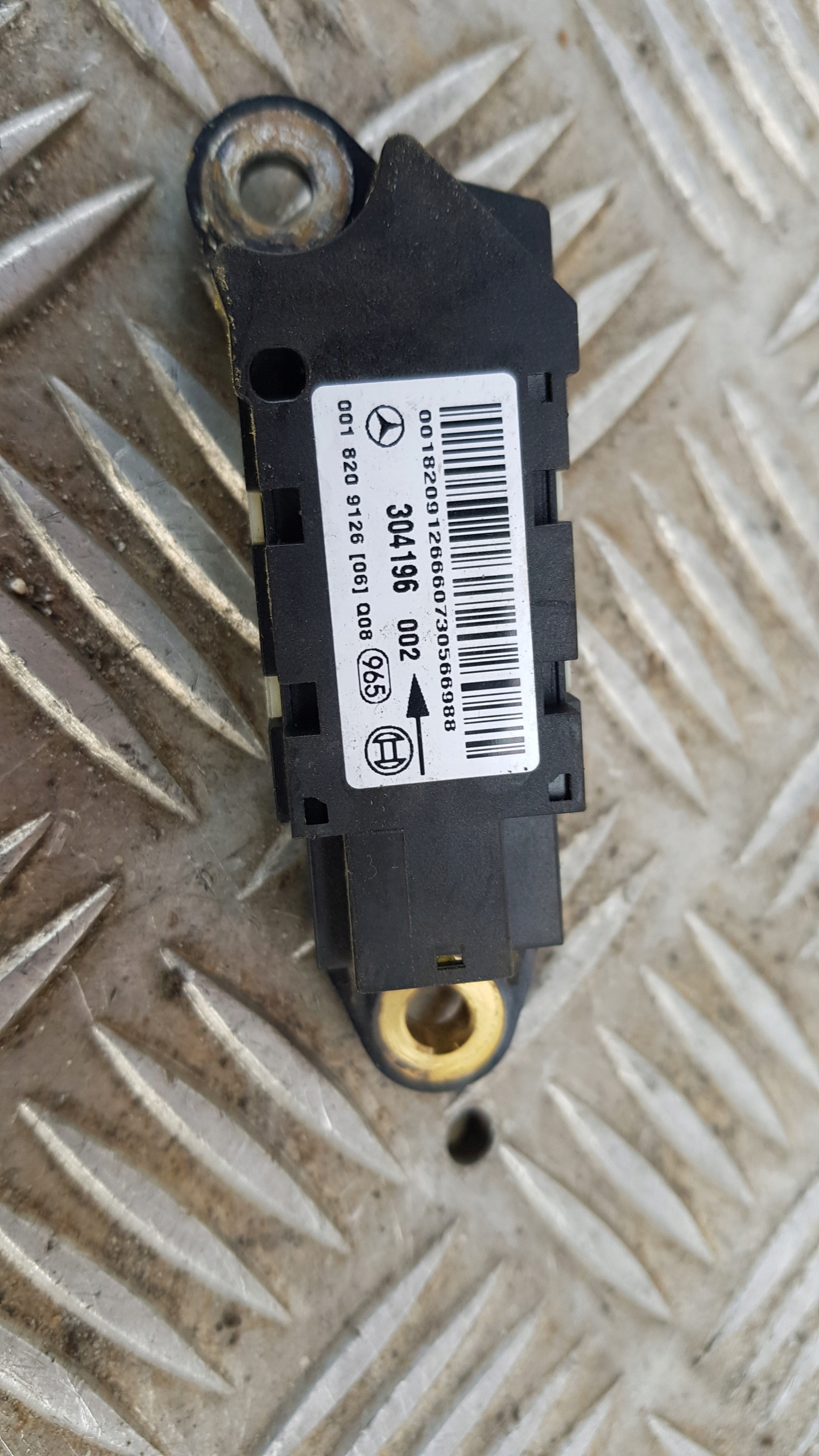 MERCEDES W203 Crashsensor Drucksensor 0018209126