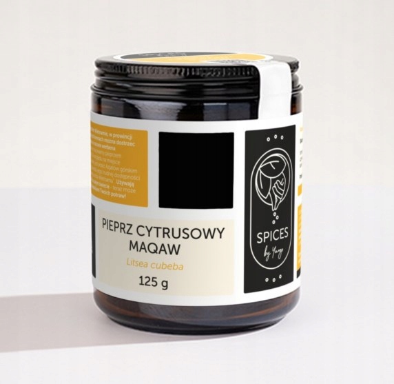 Levně Spices by Yango Citronový pepř Maqaw (125 g)