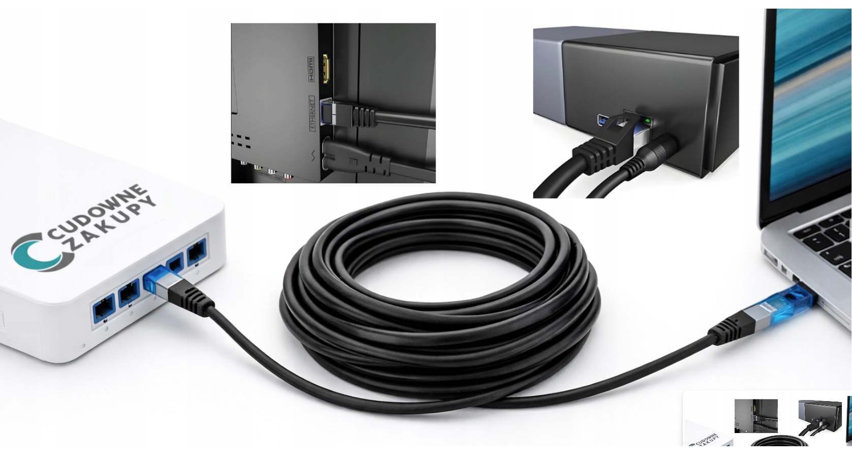 Kabel Internetowy Patchcord LT116-1,5 S/FTP 6a UTP RJ45 1,5 m CAT6a czarny