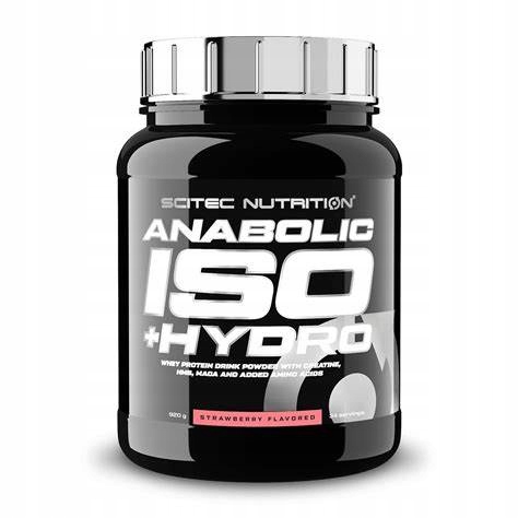 SCITEC ANABOLIC ISO + HYDRO 920 g BIAŁKO WPH WPI WANILIA