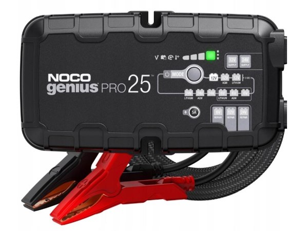 Automatický Usmerňovač 25A 6V 12V 24V Noco