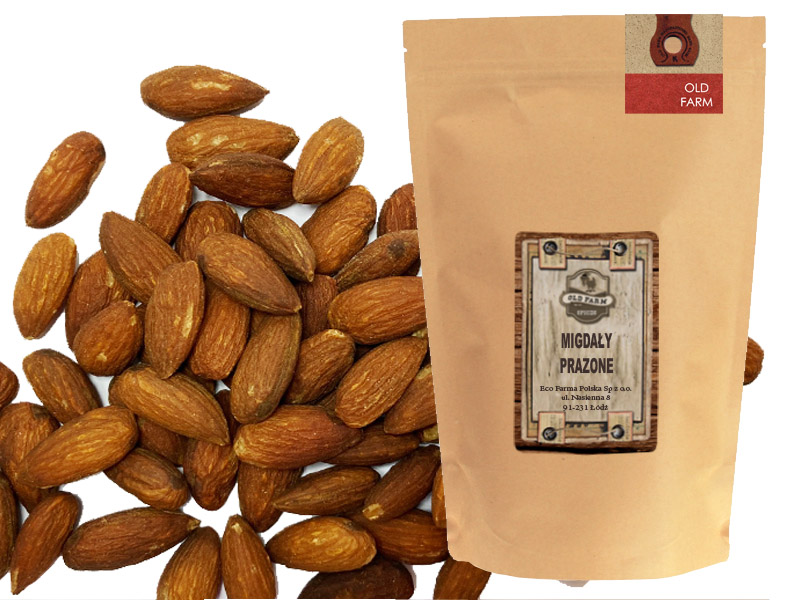 Levně Pražené Mandle 1 Kg, Loupané, Bez Soli, Velkoobchod