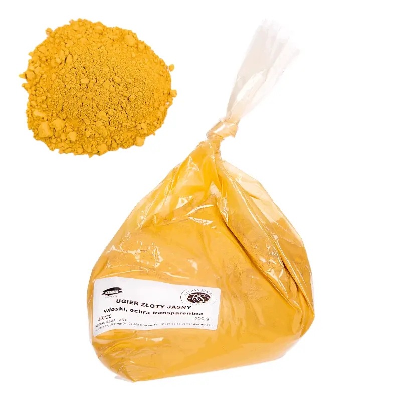 Suchý pigment 40220 Ugier zlatý světlý 500 g Šmal
