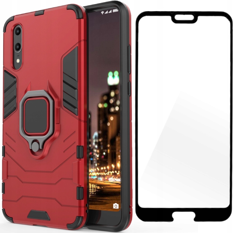 

Etui szkło do Huawei P20 pancerne X-Ring