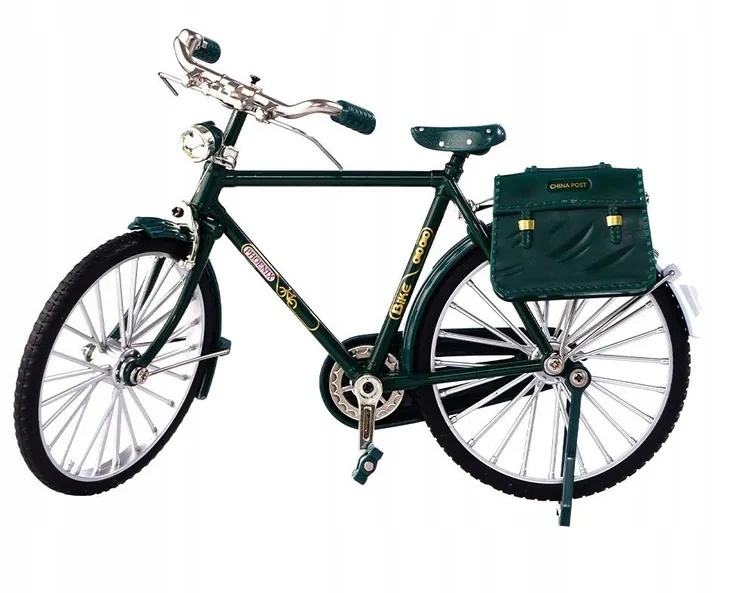 Metalowy Model Roweru Retro Do Samodzielnego Złożenia–Zestaw Kolekcjonerski