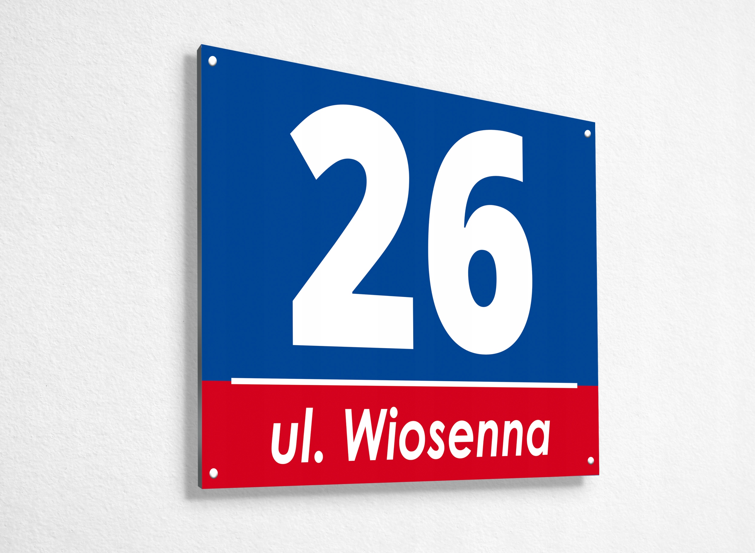 

Tablica, tabliczka adresowa z numerem