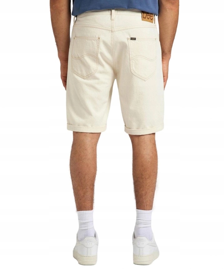 Pánské kraťasy Lee 5 Pkt Short Ecru L73ESM49 W28