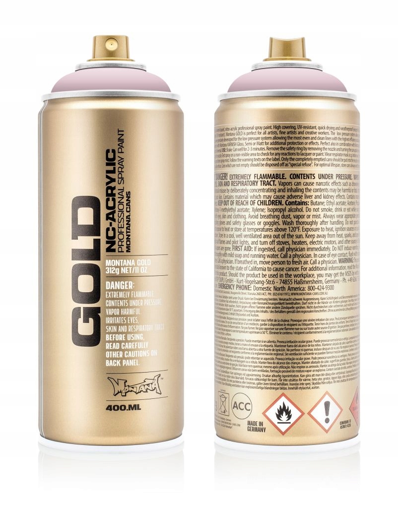 Montana Gold lakier akrylowy spray 400ML G-4000 Pale Pink