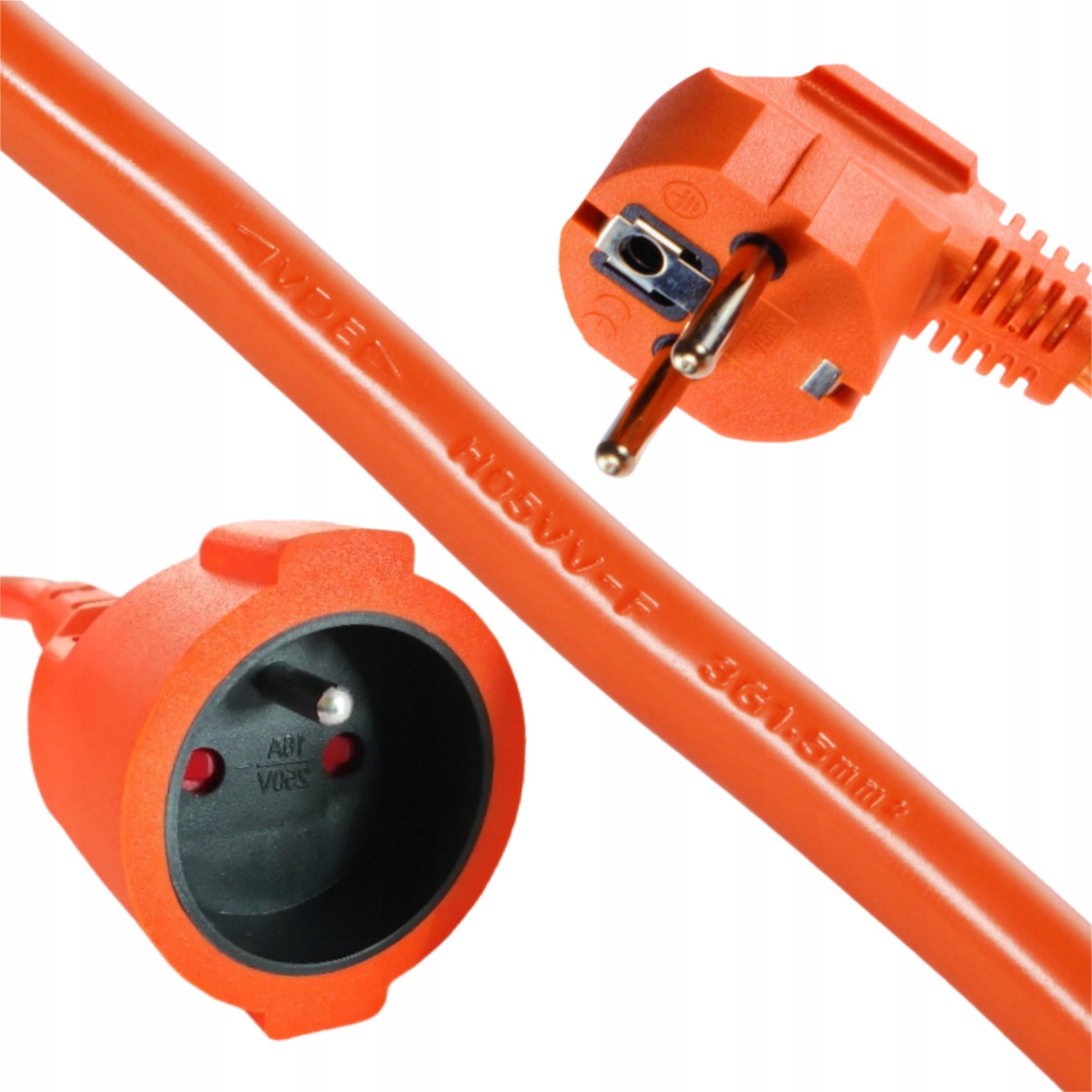 CABL PRELUNGATOR ELECTRIC NEGRU 50M 3X1.5MM IP20 Cod producator 59011
