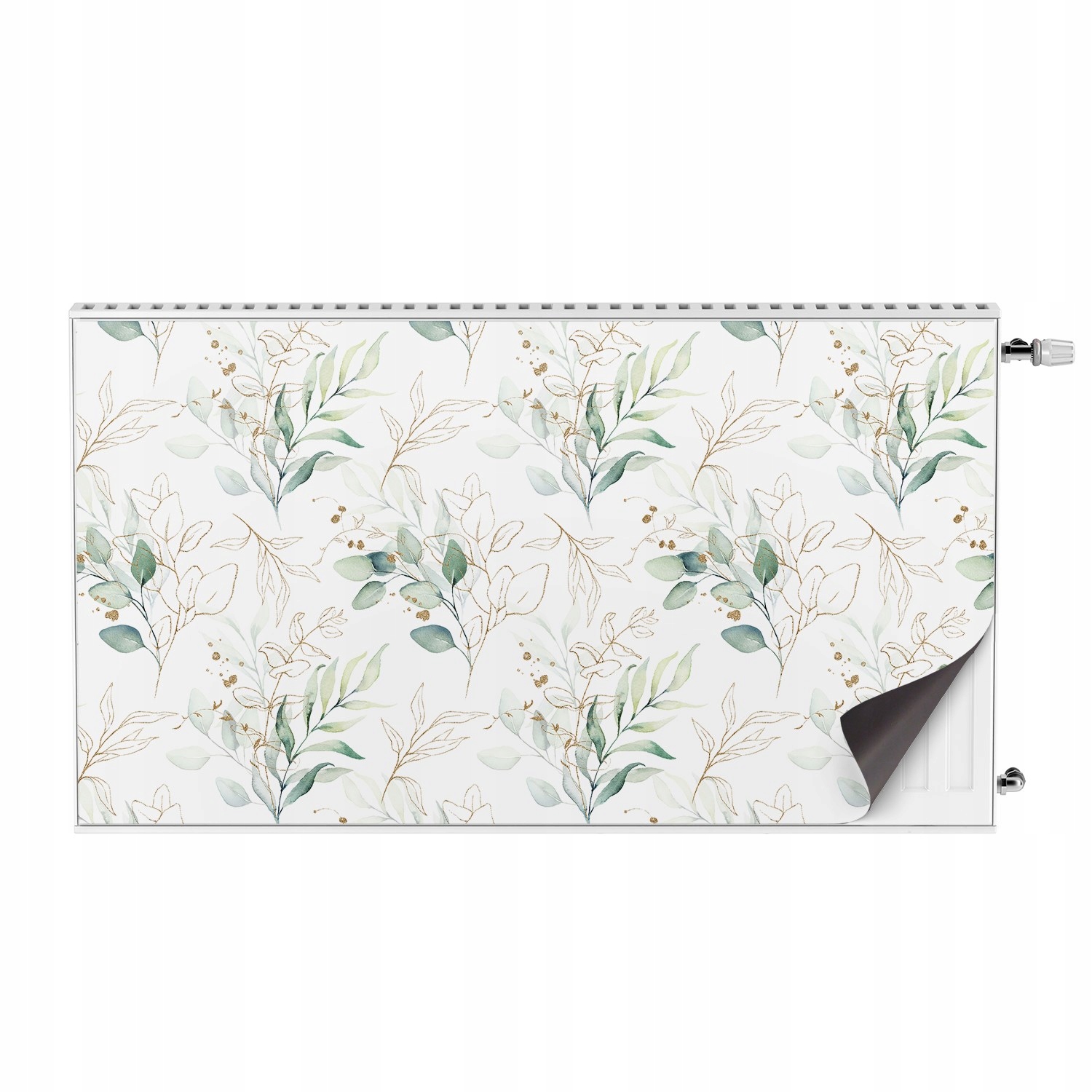 Magnetická krytka na radiátor, nosník, dřevo, oheň