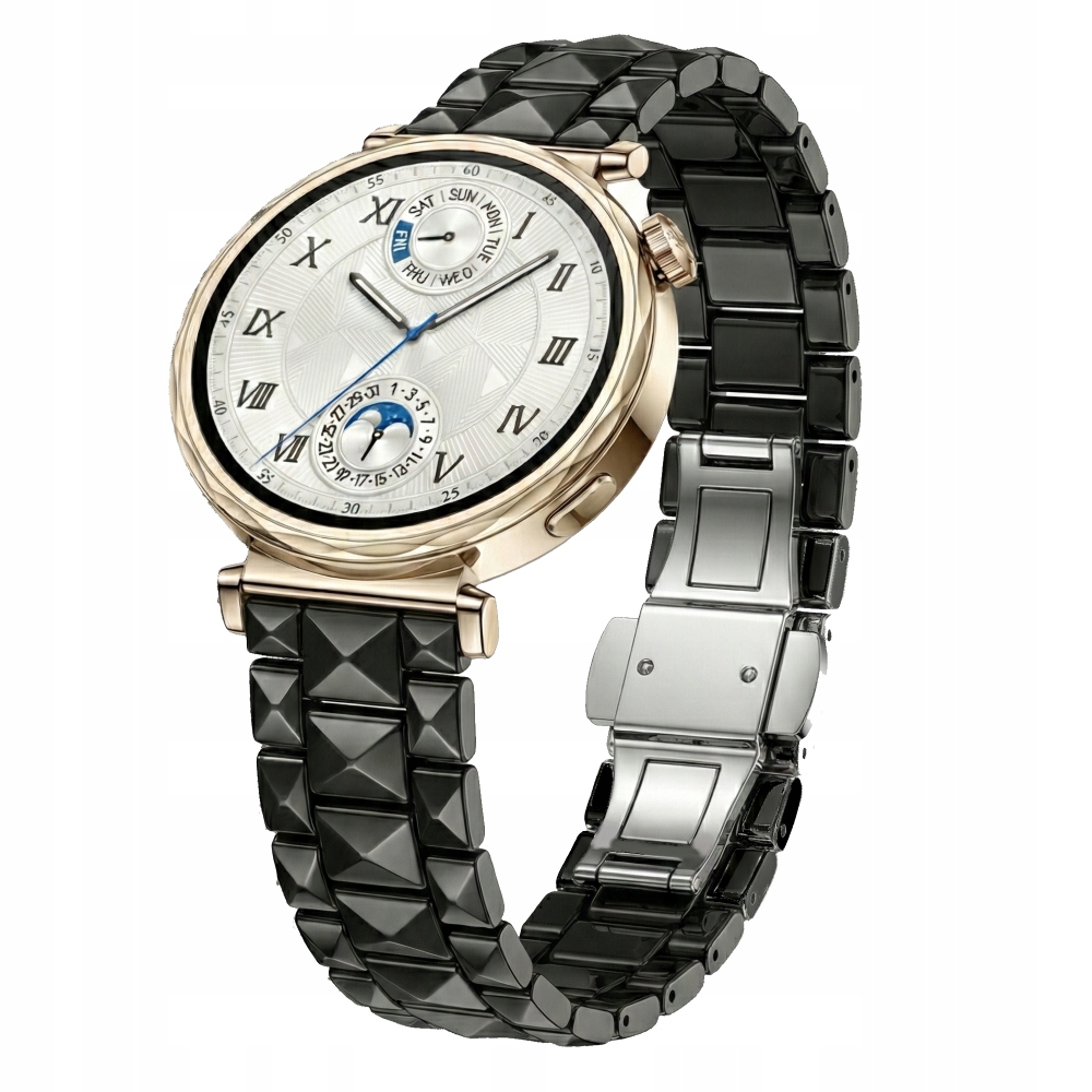 Ceramiczna Bransoleta Do Huawei Watch GT4 GT5 GT6 41MM Pro 5 42MM, 18MM