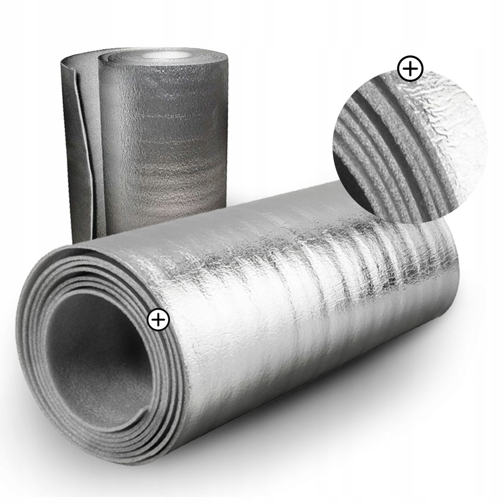 Ekran zagrzejnikowy mata aluminiowa 3mm/0,5m/15mb Marka Folimpex