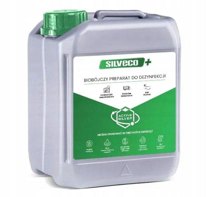 Silveco 2L Koncentrat Dezynfekcja Srebro Aktywne Nanosrebro Mycie 2 litry