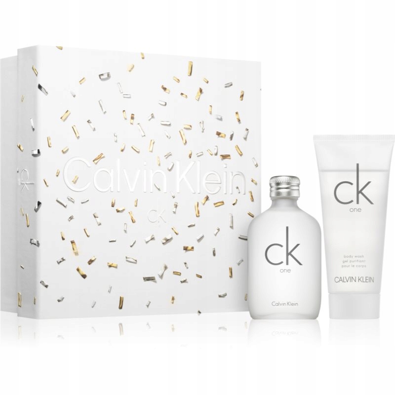 Calvin Klein One sada: toaletní voda unisex 50 ml sprchový gel 100 ml