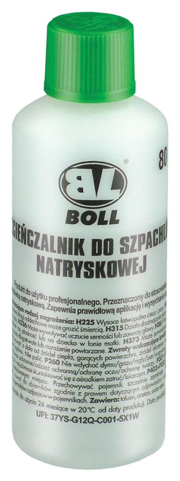BOLL - ROZCIEŃCZALNIK SZPACHLÓWKI NATRYSKOWEJ 80ml