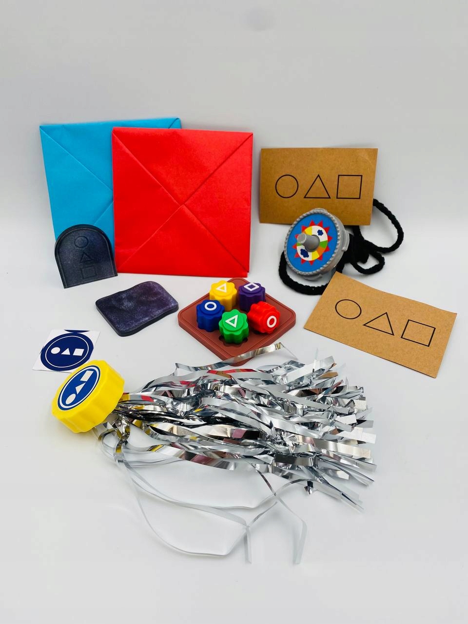 GONGGI KOREAŃSKA GRA ZRĘCZNOŚCIOWA KOŚCI DO GRY SQUID GAME ZESTAW 6szt EAN (GTIN) 5900009278163