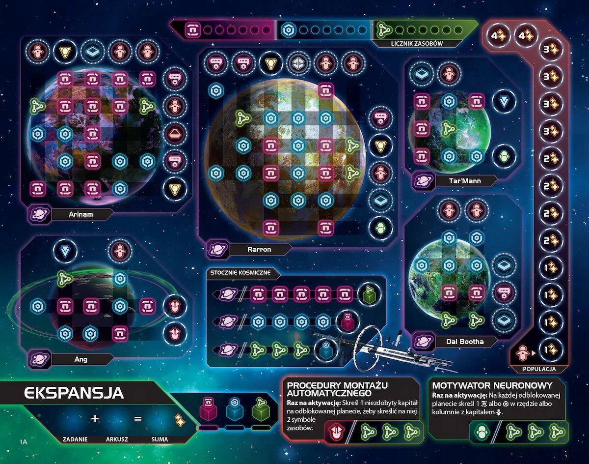 Gra planszowa Twilight Inscription + kostki Typ Podstawa