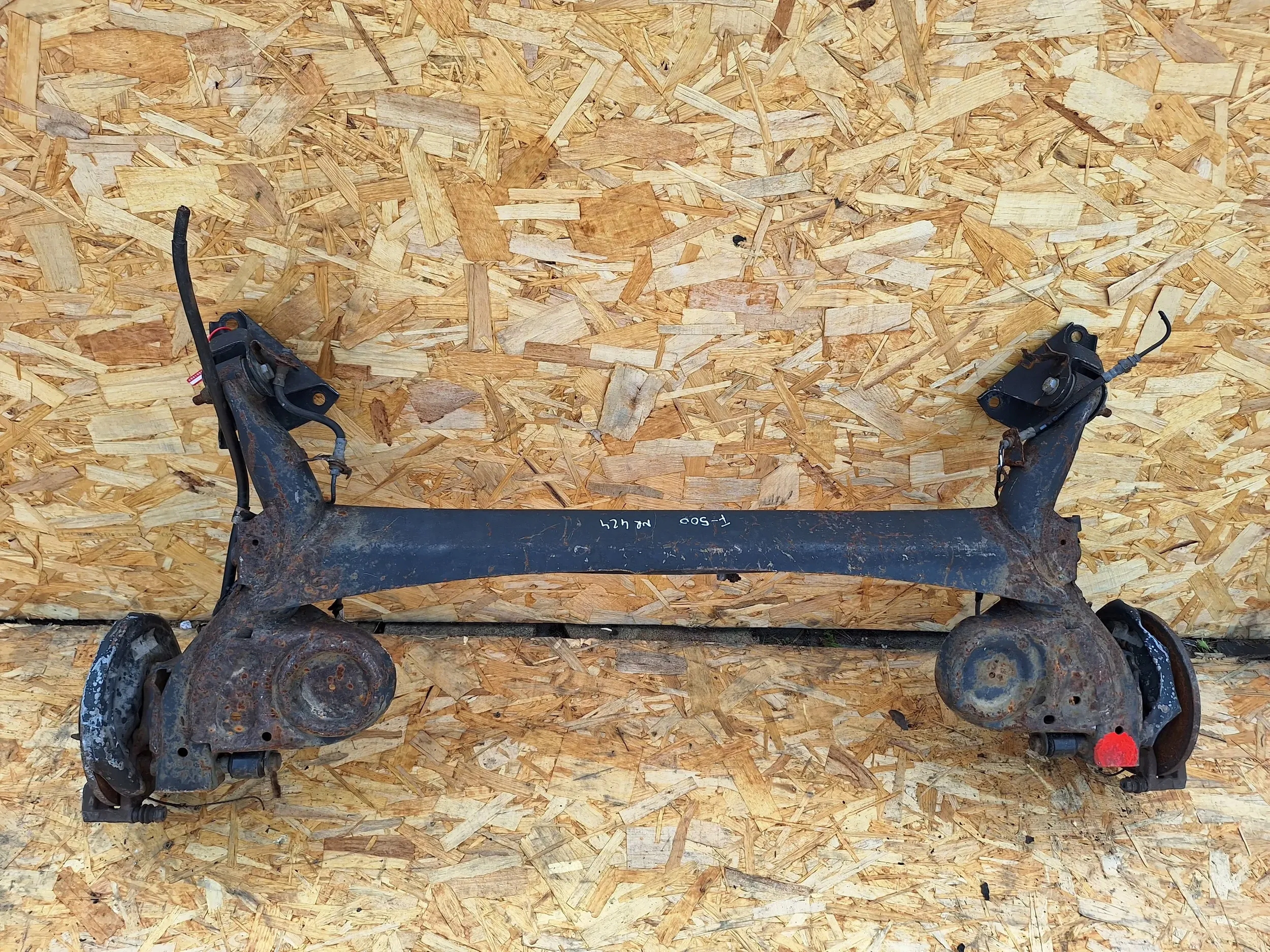 Oś tył Fiat 500 07-