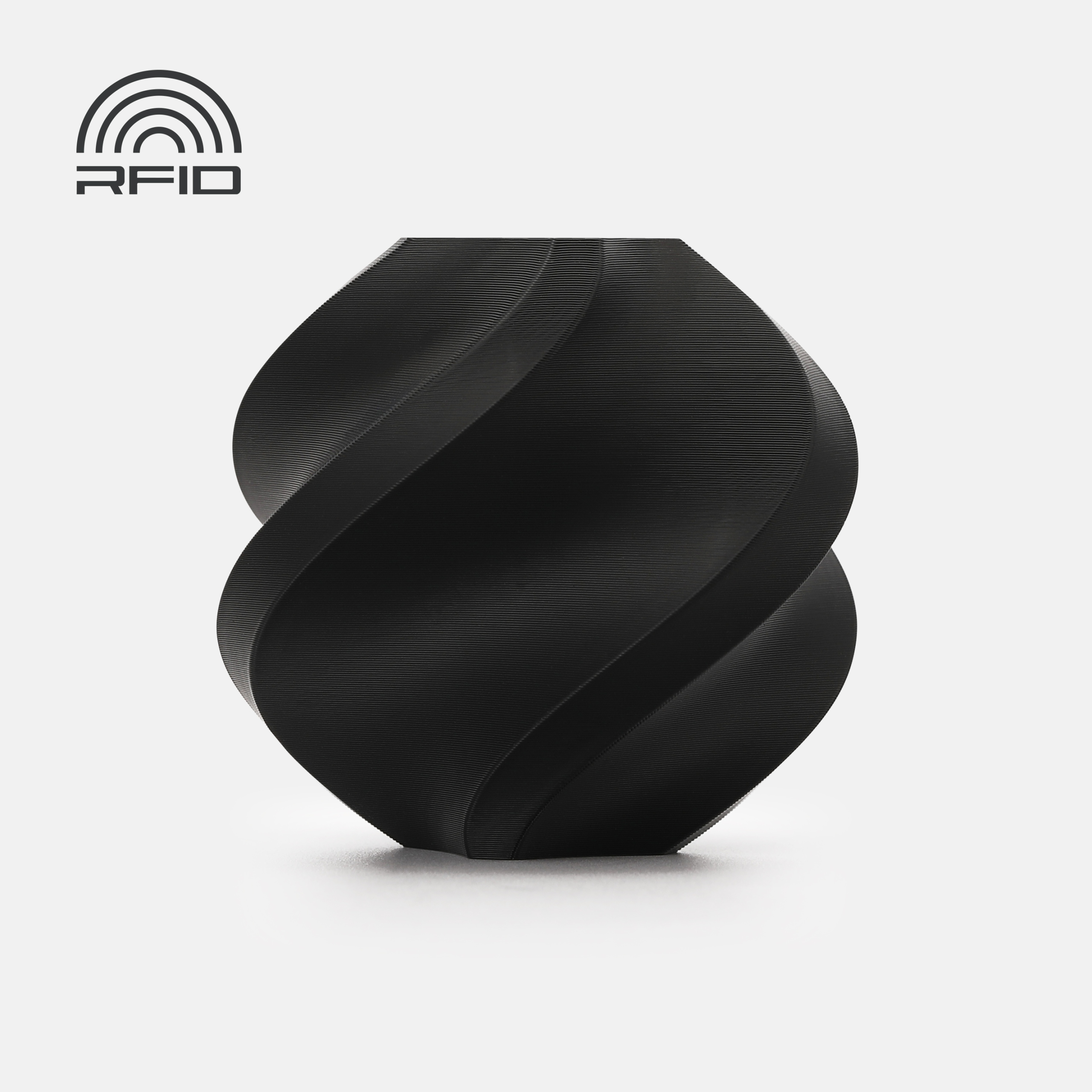 Bambu Lab Pla Tough+ černý filament (12104) náplň