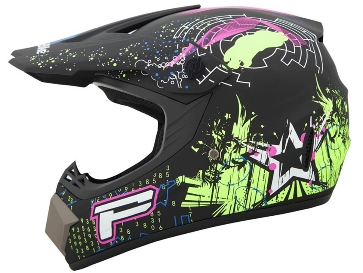 Helma Cross S černá pro Quad Atv Enduro Elektrická koloběžka Bmx S 55-56 cm