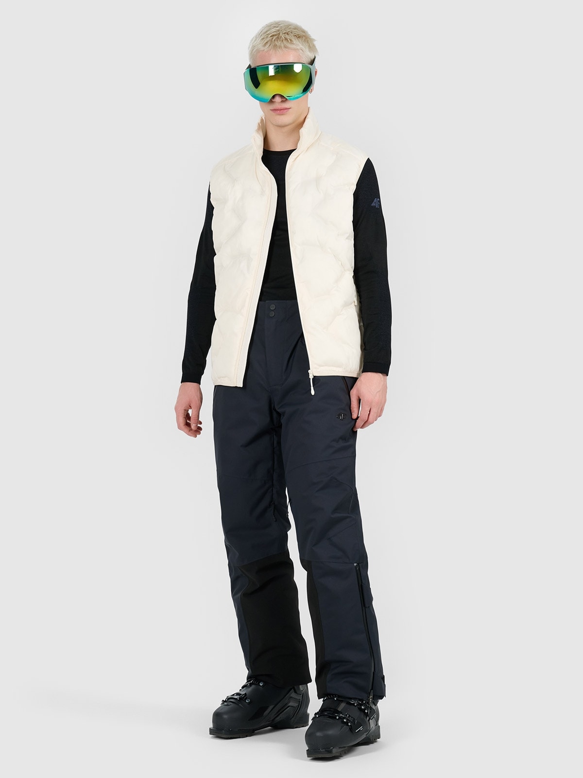 Pánská péřová Bunda Bez Rukávů 4F XXL