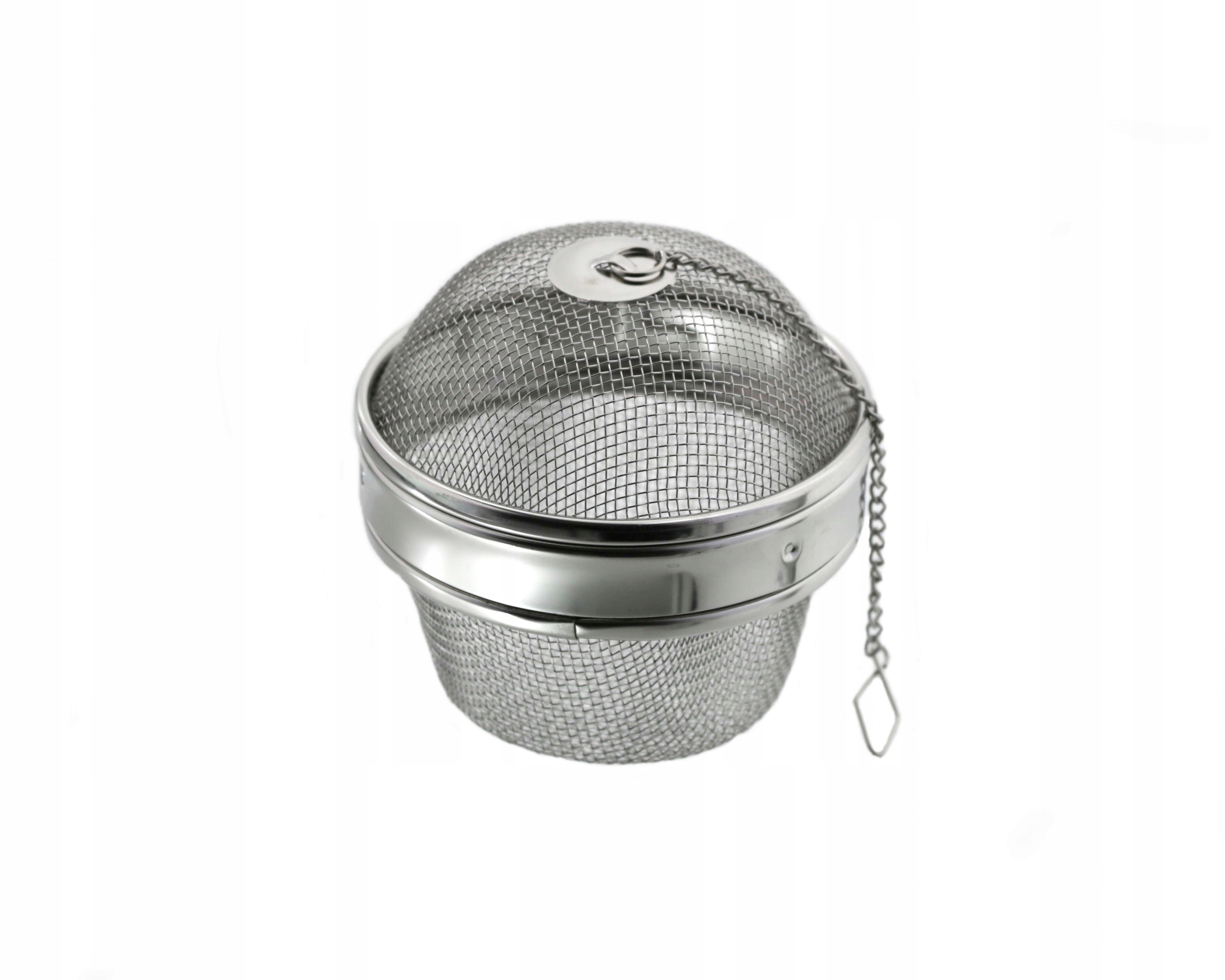 

Stalowe sitko 9 cm kulka na garnek przypraw liści