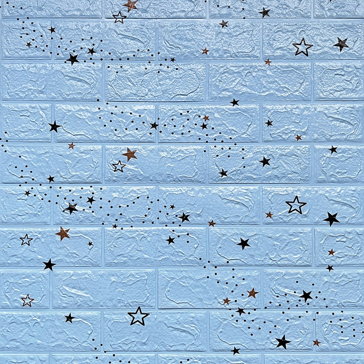 

Dekoracyjny panel ścienny 3D 70*77cm Stars Blue