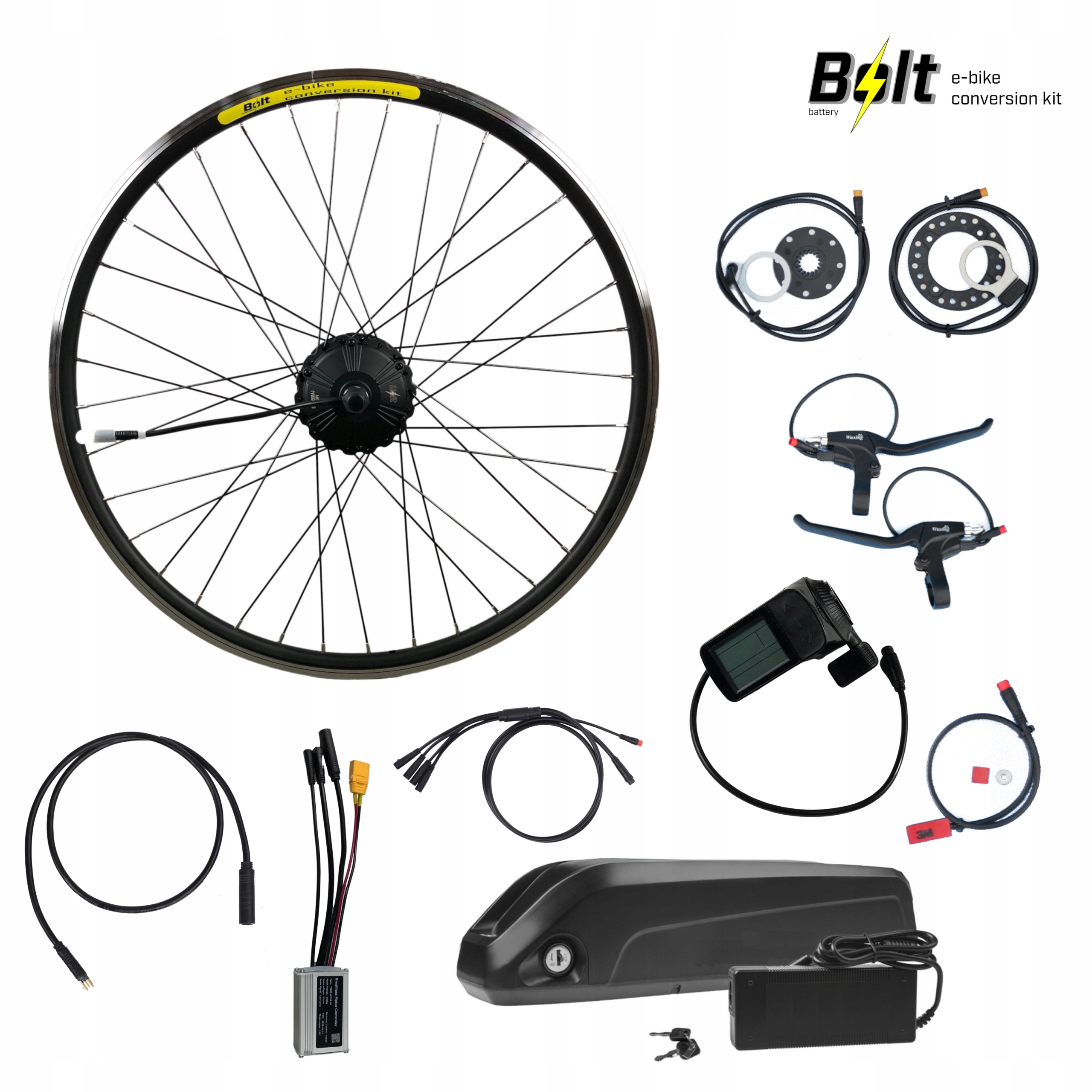 

Zestaw do konwersji Bolt Easy 500 Ebike Bat 14,5Ah