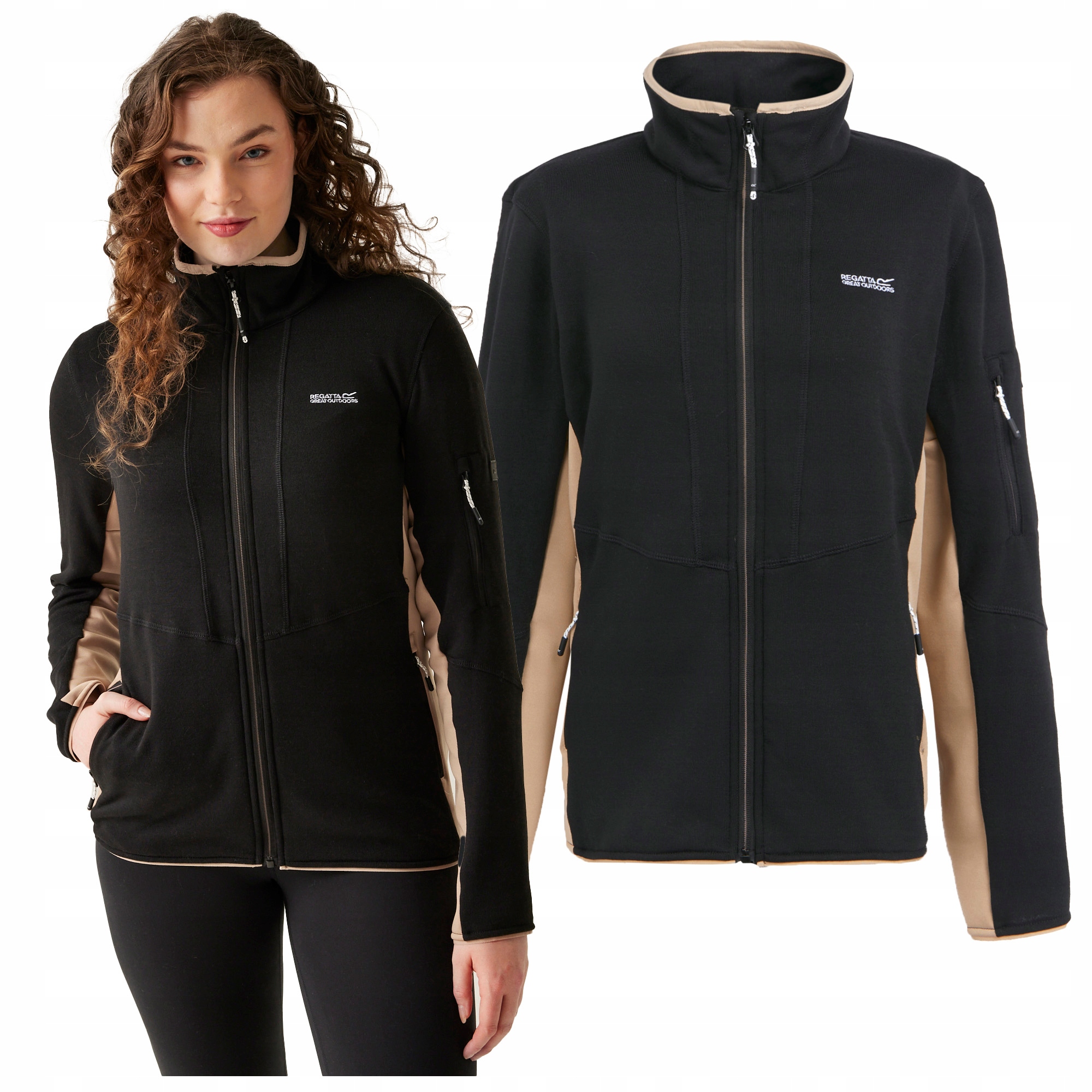 Polar Bluza damska Regatta Ralina rozpinana Polarowa trekkingowa S