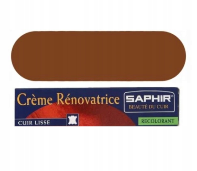 Krem Do Renowacji Skór Saphir Do Rys Jasny Brąz