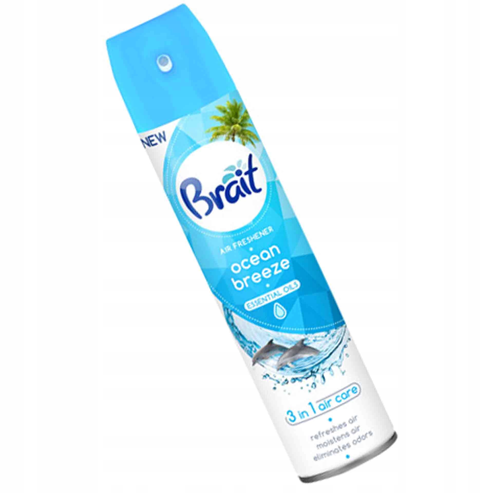 

Brait Odświeżacz Spray 300 ml Ocean Breeze
