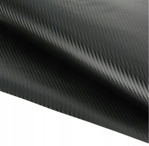 1.52 X 30M углеродный черный 3D пленка