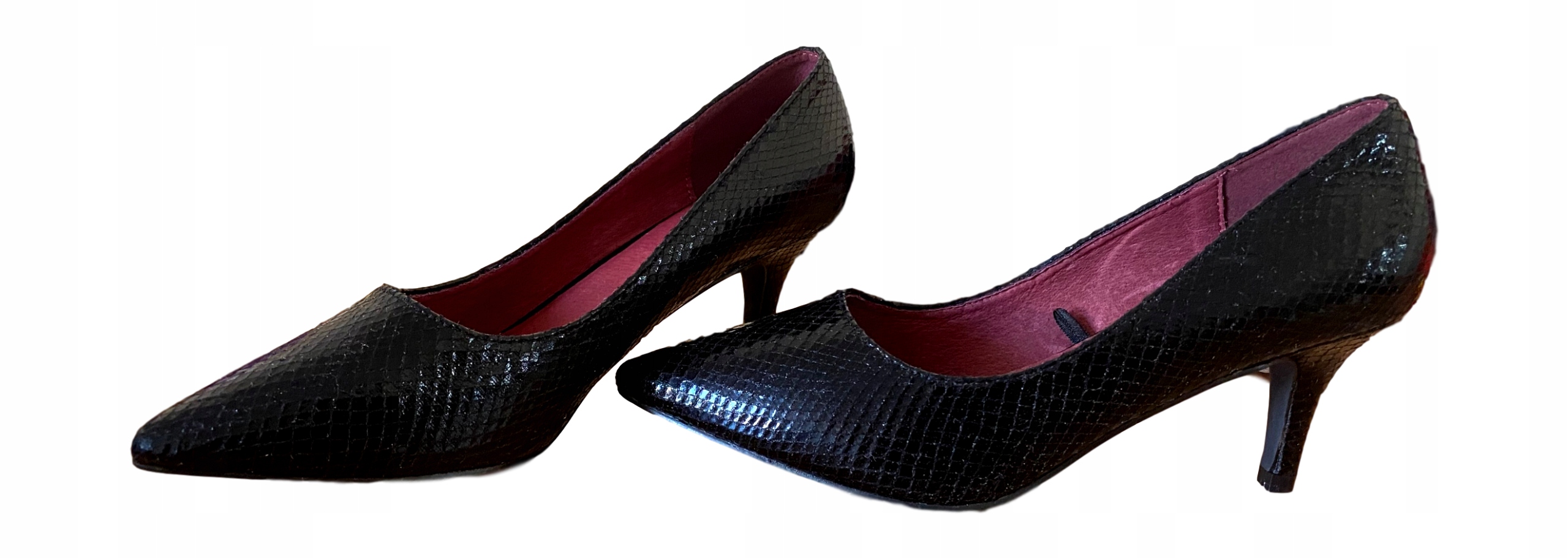 

Buty Damskie Szpilki na obcasie obcas czarne *37