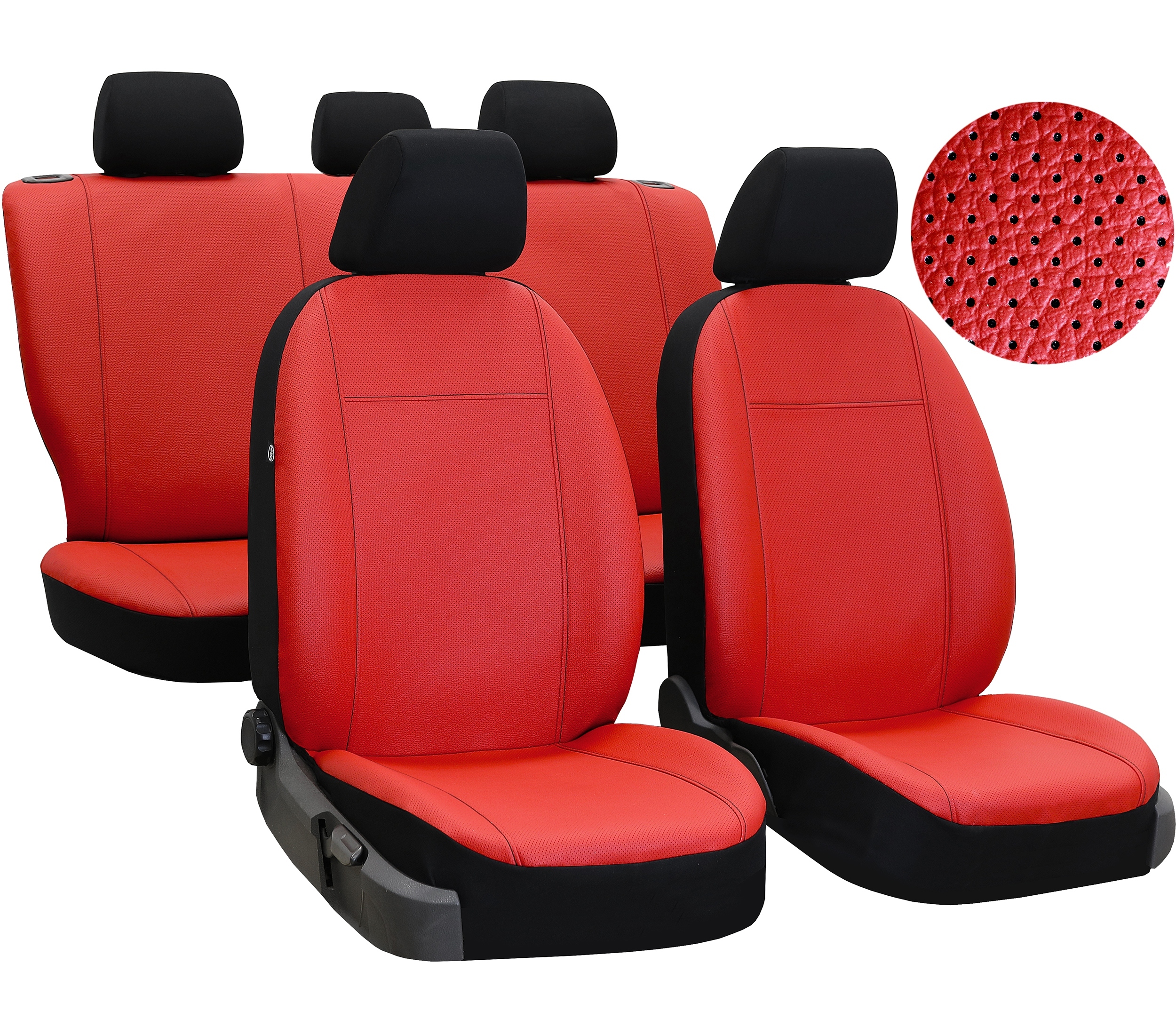 SKÓRA PERFOROWANA POKROWCE MIAROWE SKODA KODIAQ 5M