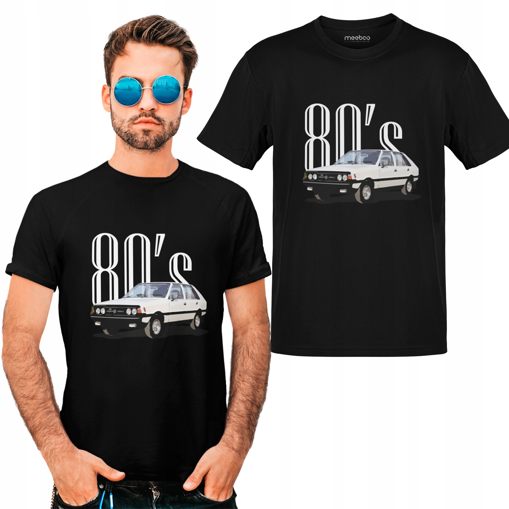 

Koszulka Męska Tshirt Lata 80' Polonez