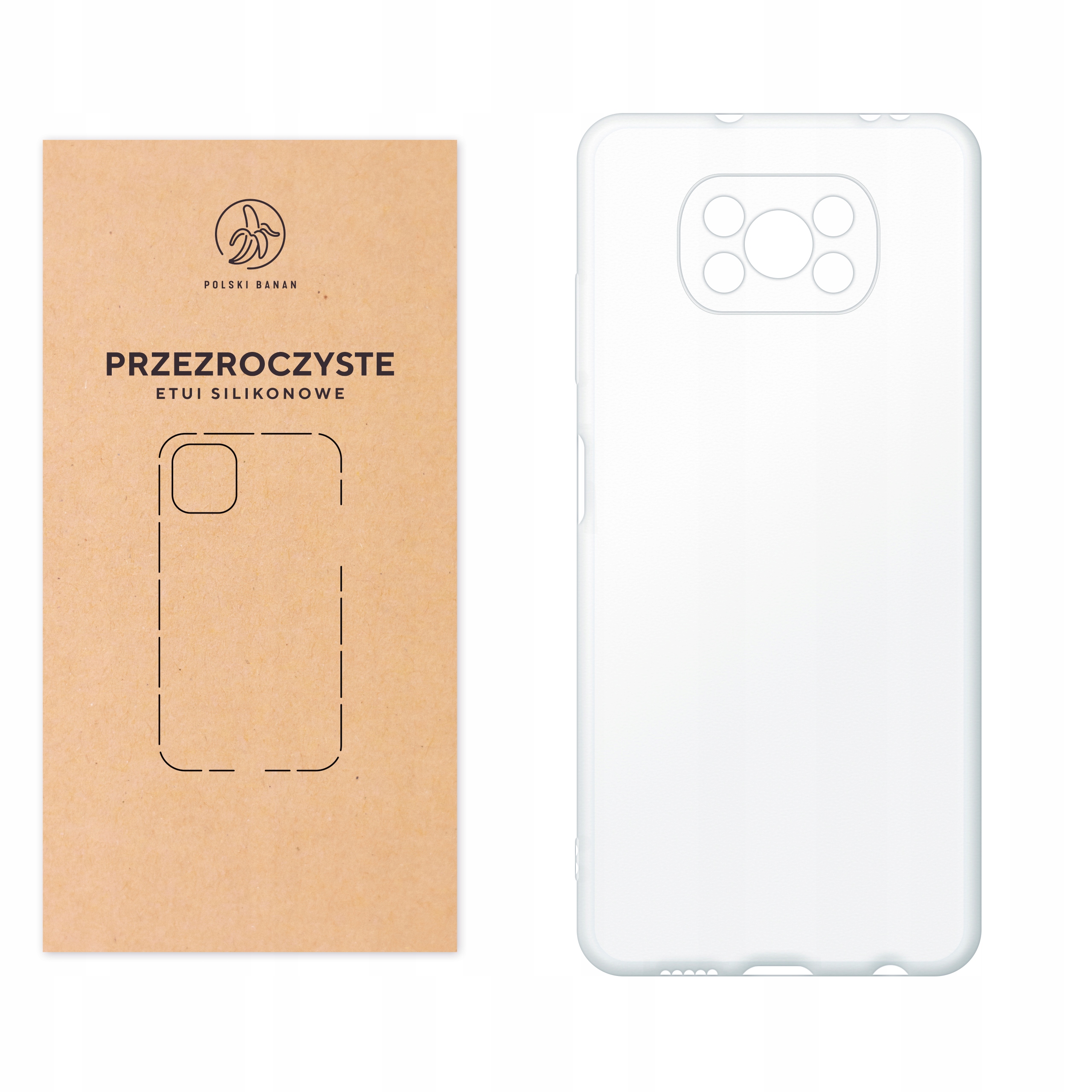 

Etui silikonowe do Xiaomi Poco X3 Nfc X3 Pro