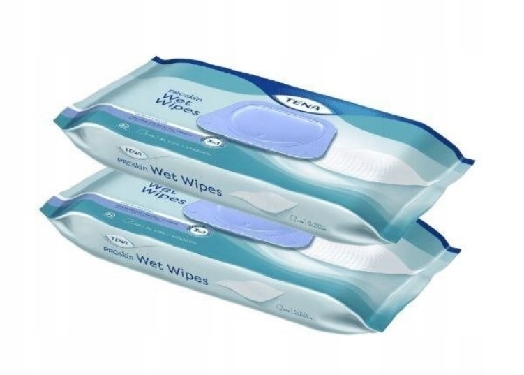 

Tena Wet Wipes chusteczki oczyszczające 2 x 48 szt